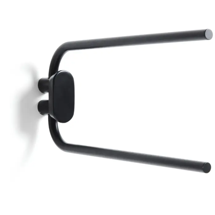 Вешалка для полотенец Arely из черного металла