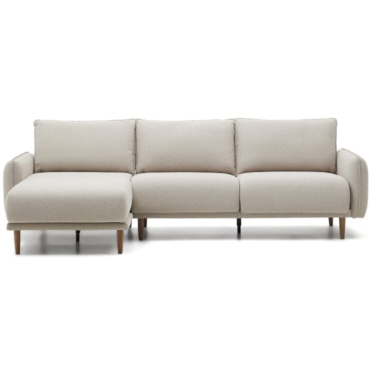 Carlota Диван 3-местный модульный с левым/правым шезлонгом бежевого цвета