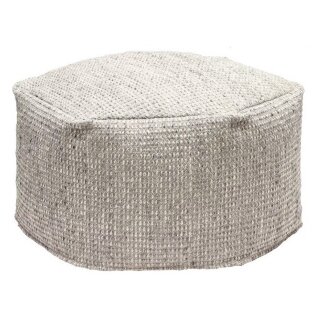 Almadraba Пуф серого цвета 100% ПЭТ 60 x 50 см