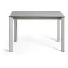 ATTA Стол 120 (180) x80 серый керамическая столешница