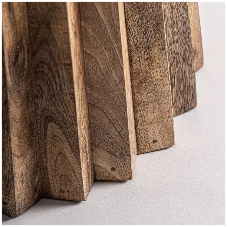 Квадратный барный стол Plisse WOOD белый