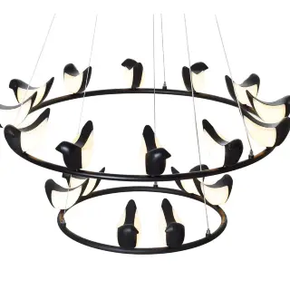 Люстра Creative Bird Chandelier 12+6R