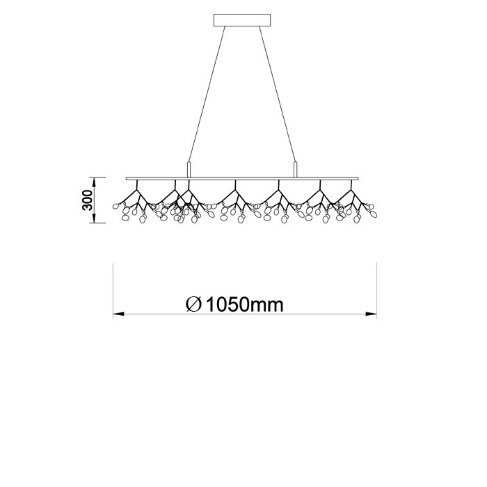 Подвесная люстра Heracleum the Big O
