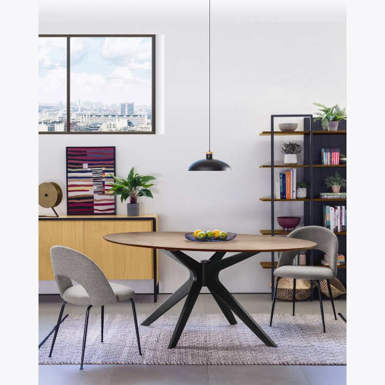 Стул Mahalia светло-серый