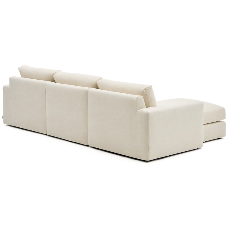 Alea 4-местный модульный диван с левым шезлонгом и съемным чехлом 310 см