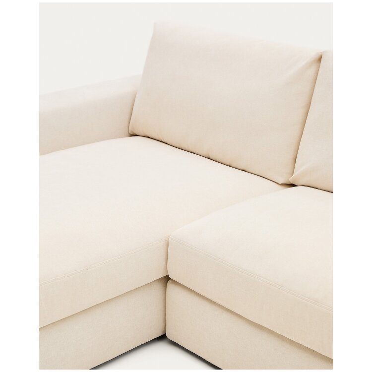 Alea 4-местный модульный диван с левым шезлонгом и съемным чехлом 310 см