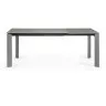 Стол Atta 140 (200) x90 антрацит, серый, керамика