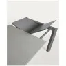 Стол Atta 140 (200) x90 антрацит, серый, керамика