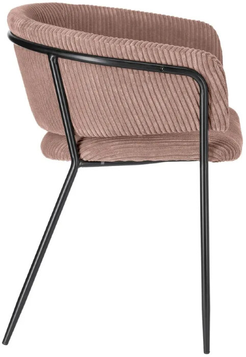 Стул Konnie розовый вельвет