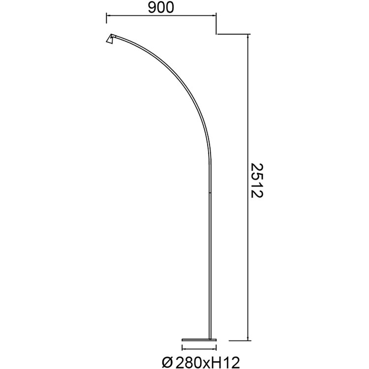 9416 Торшер AFRICA
