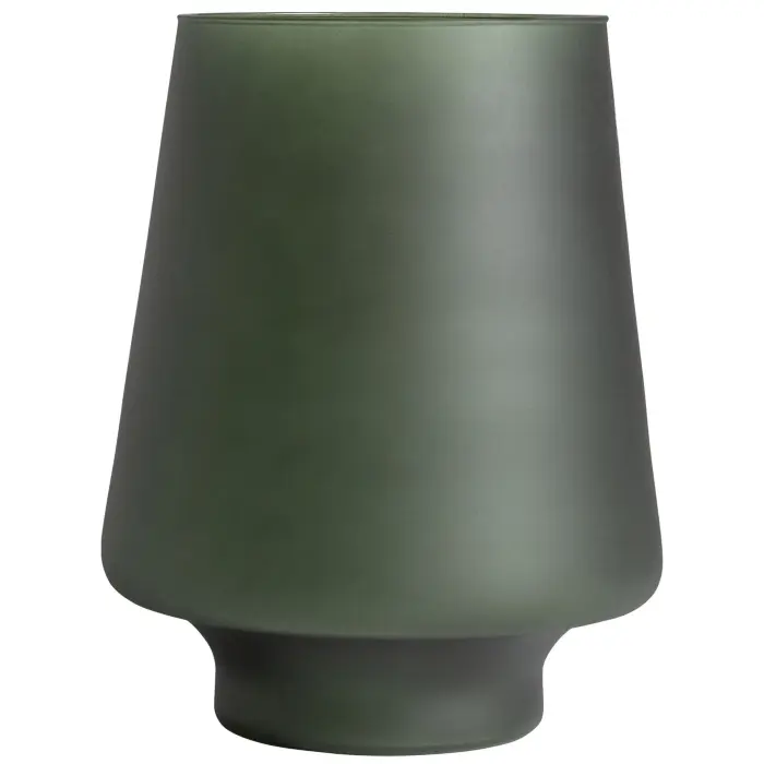 Ваза Nehoiu зеленая высота 35 см