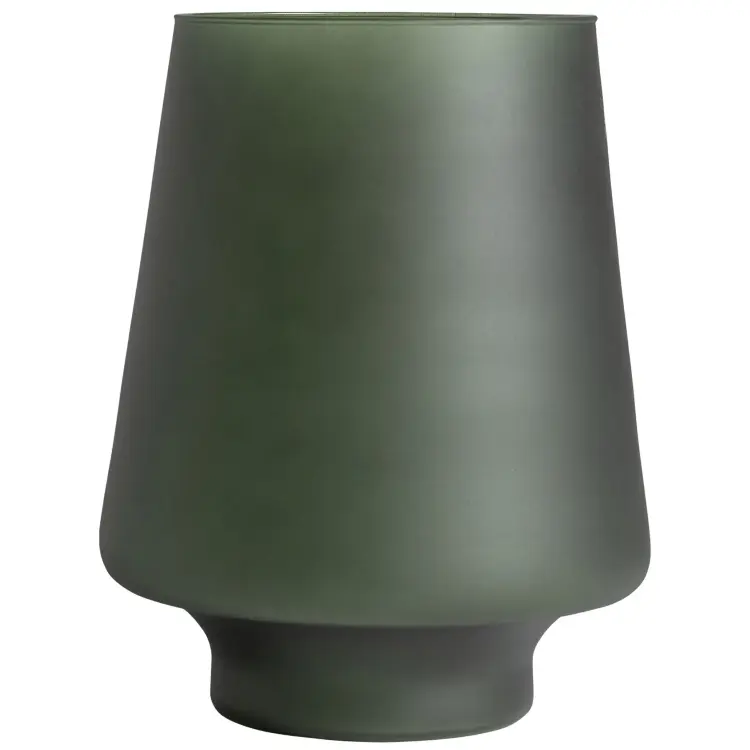 Ваза Nehoiu зеленая высота 35 см