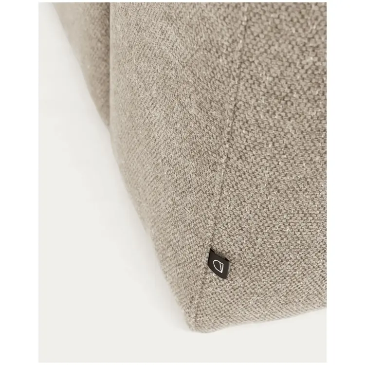 Диван 3-х местный Blok с левым шезлонгом бежевый 300 см