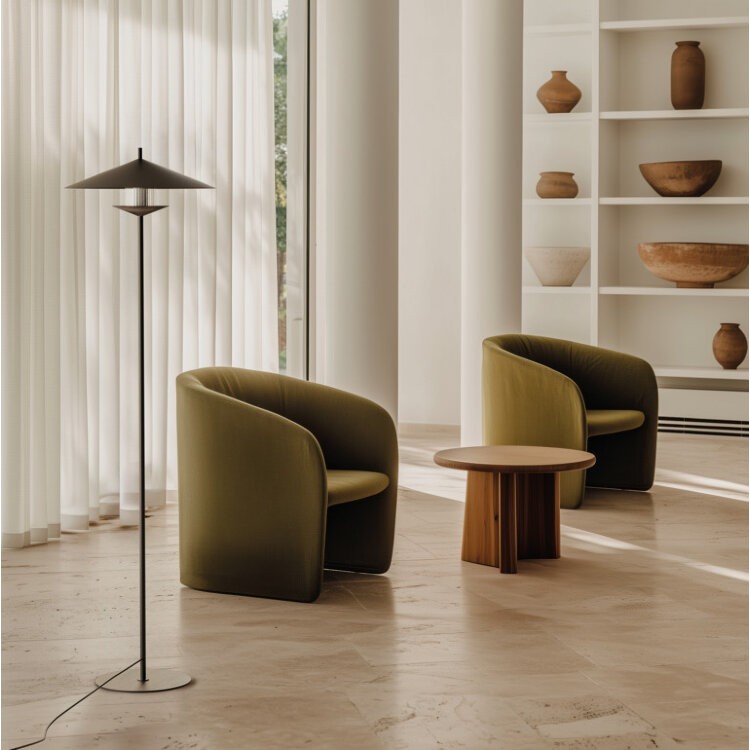 Торшер Gehit золотой металл