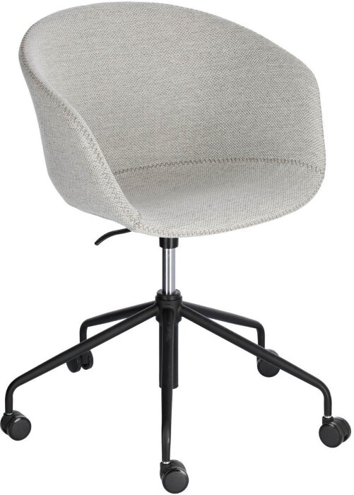 Офисный поворотный стул Yvette светло-серый