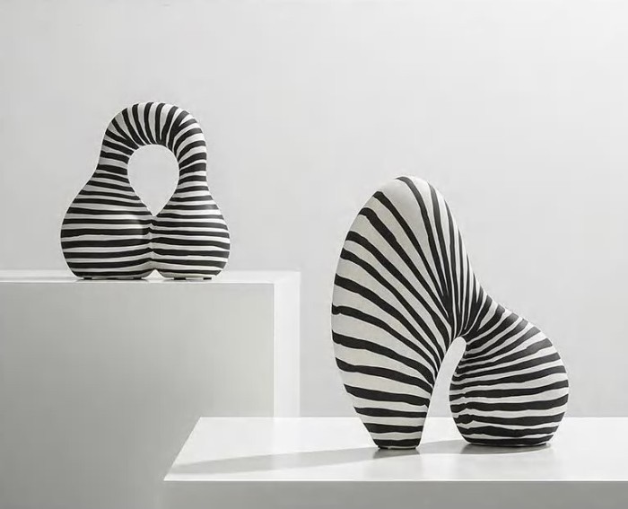 Статуэтка Zaha sphere-Black B