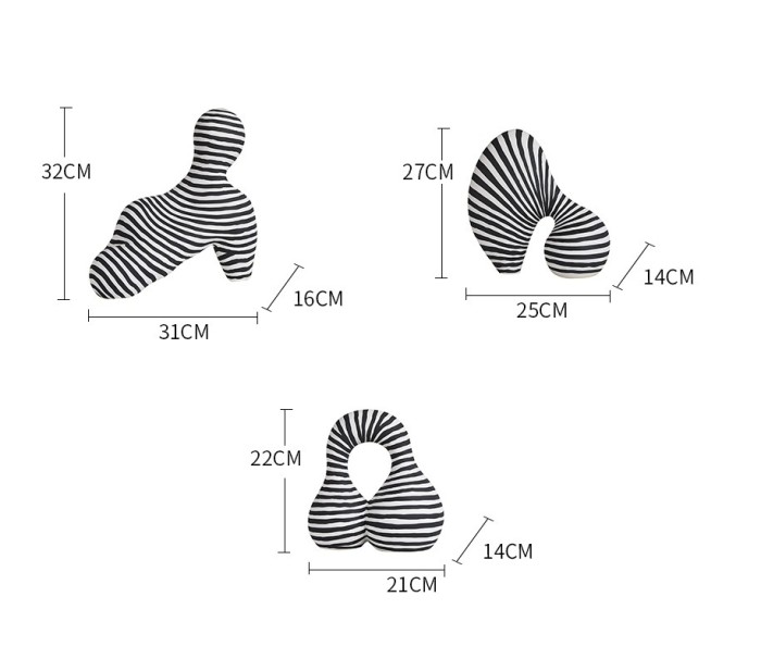Статуэтка Zaha sphere-Black B