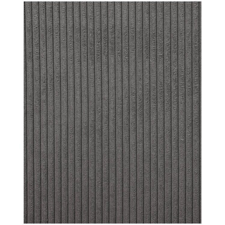 Диван 2х местный Blok правый шезлонг серый вельвет