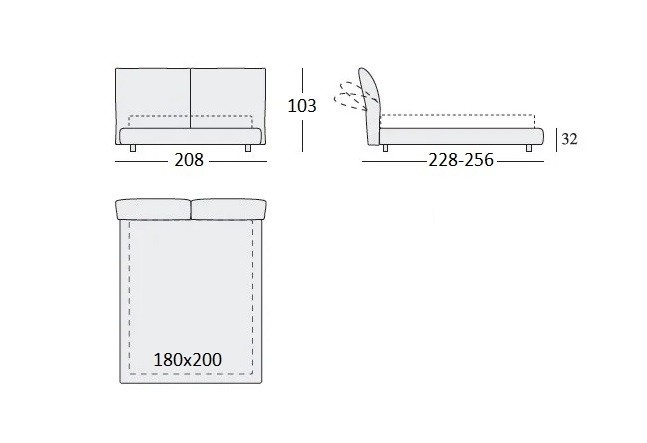 Двуспальная кровать Stand by Me