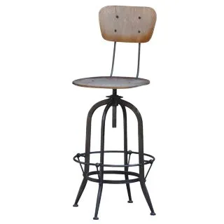 барный стул Industrial Barstool Ply Seat And Back