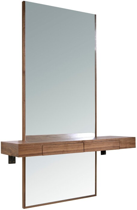 Консоль с зеркалом 3235/ MR2202 из орехового дерева