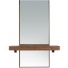 Консоль с зеркалом 3235/ MR2202 из орехового дерева