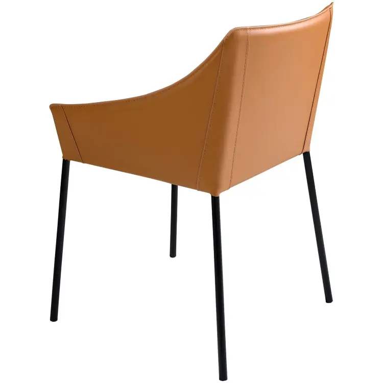 Стул 4144/DC931A коричневый из экокожи