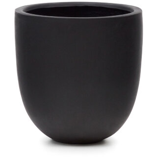 Aiguablava Кашпо из черного цемента Ø 56 см
