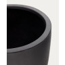Aiguablava Кашпо из черного цемента Ø 56 см