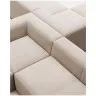 Угловой 4-х местный диван Blok 290 x 290 cm бежевый
