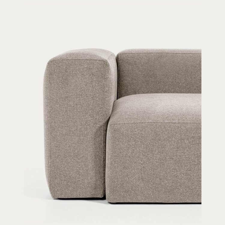 Угловой 4-х местный диван Blok 290 x 290 cm бежевый