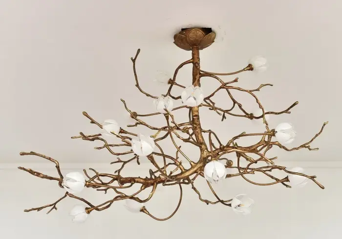Люстра Lotus Branch Copper