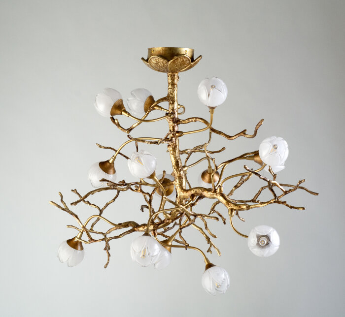 Люстра Lotus Branch Copper