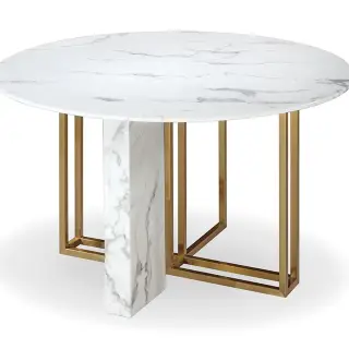 Стол Marble Cross Round