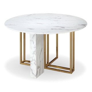 Стол Marble Cross Round