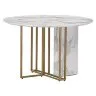 Стол Marble Cross Round