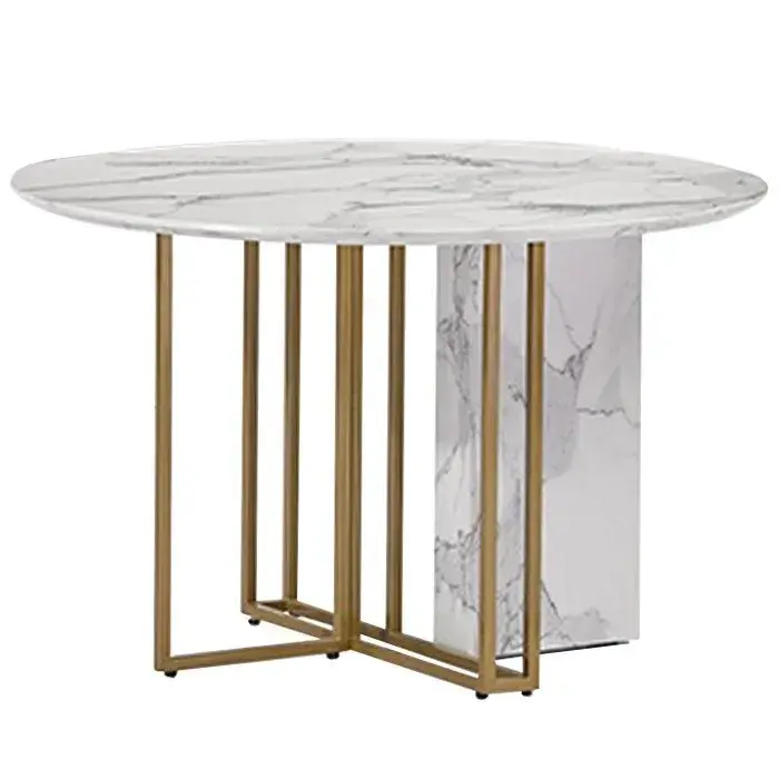 Стол Marble Cross Round