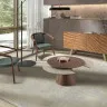 Кресло 5181 из темно-зеленой экокожи