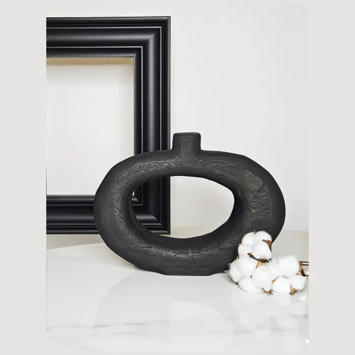 Ваза Round wooden vase