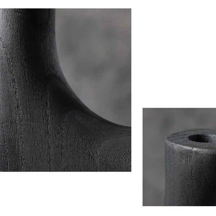 Ваза Round wooden vase