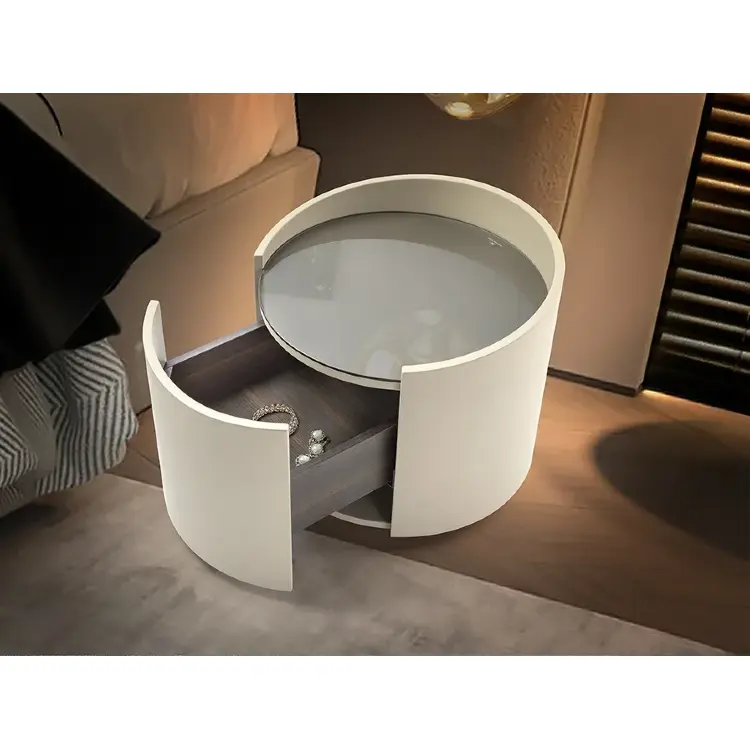 Iza Прикроватная тумбочка светлый хаки