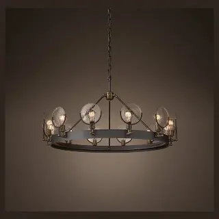 Люстра Gaslight Lens Chandelier 8