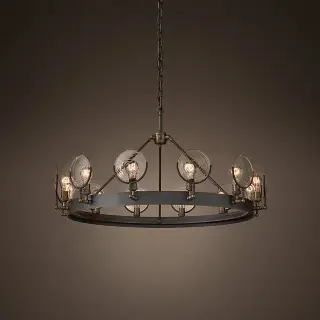 Люстра Gaslight Lens Chandelier 8
