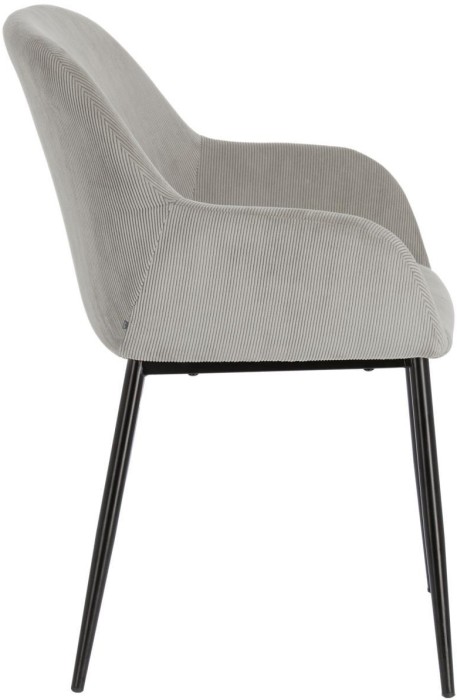 Стул Konna светло-серый вельвет