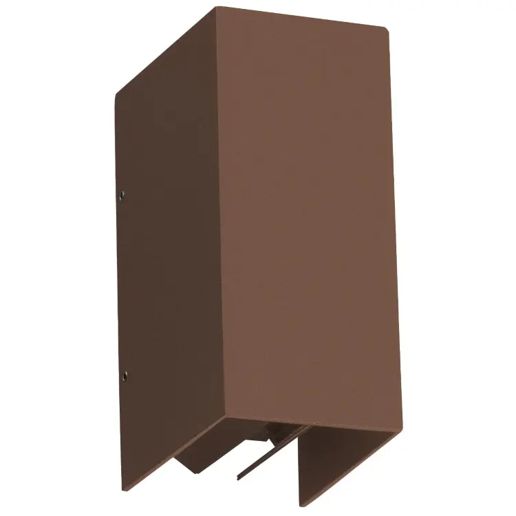 Уличное Blind бра коричневое LED 6W 3000K