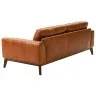Диван из кожи KF1016-3P /6047 светло-коричневый