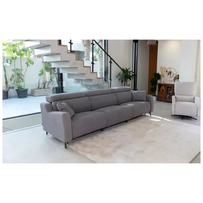 Диван Berlin 3-х местный с реклайнером BV1+3MR+BV2