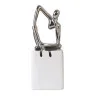 Статуэтка Man ornament silver