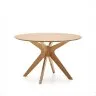 Круглый стол Naanim из дубового шпона Ø 120 см