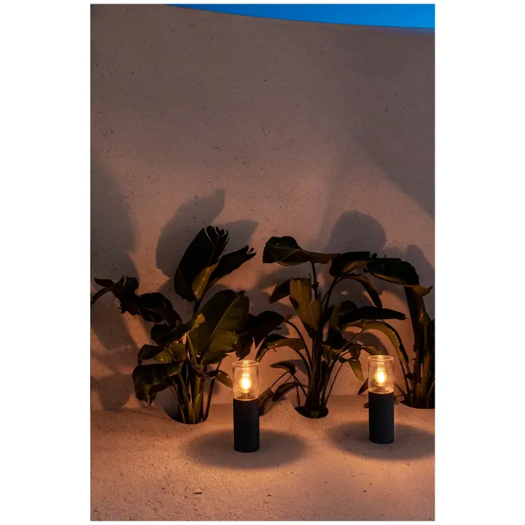 Проблесковый маячок Kila темно-серый/прозрачный H400 E27